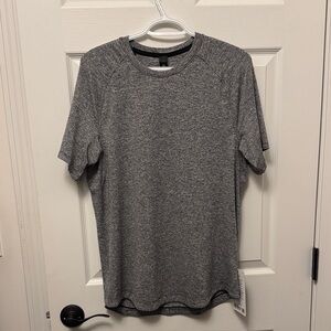 lululemon athletica Heathered Gray Men's Tee